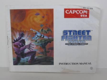 Street Fighter 2010 - The Final Fight - NES Manual
